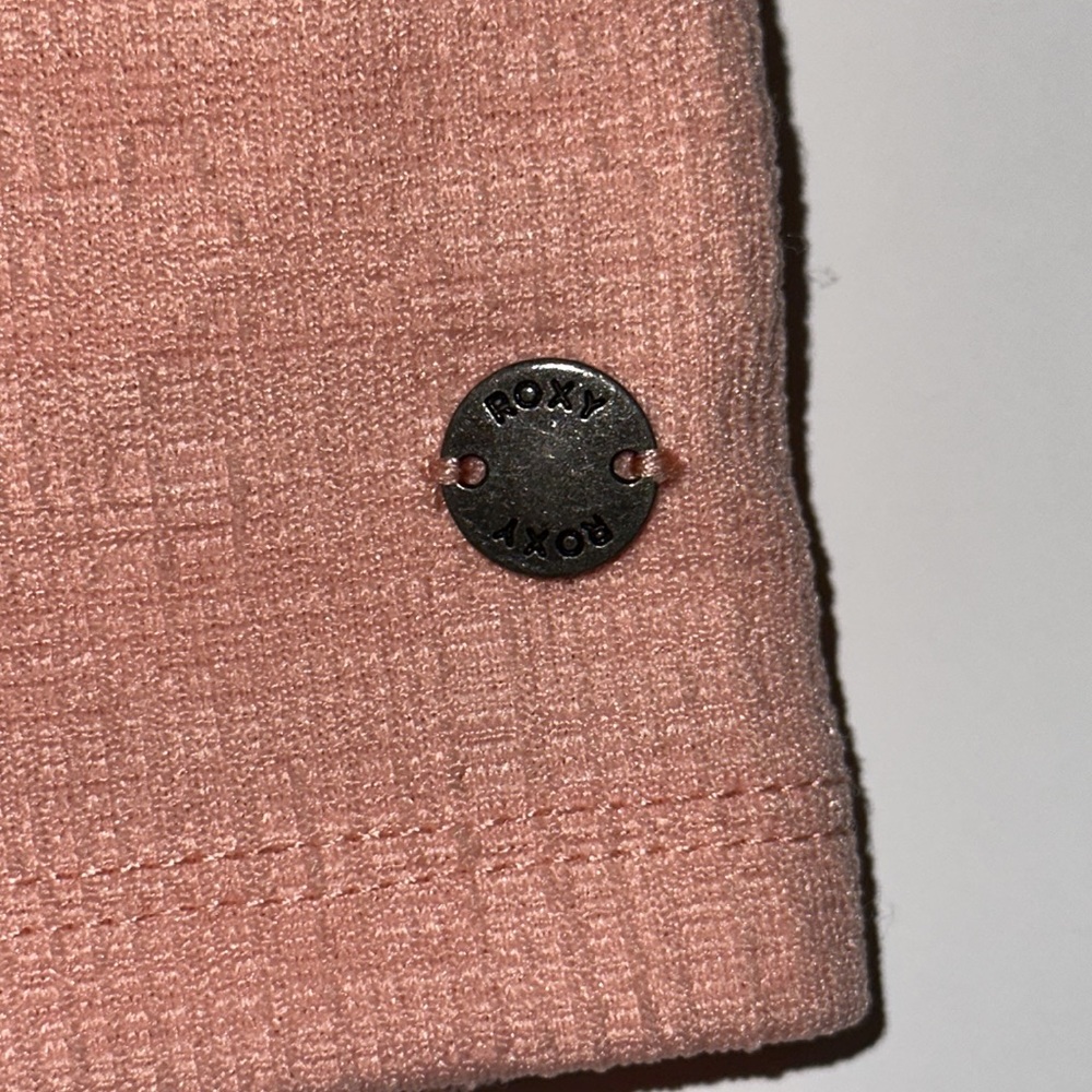 Pink Roxy Tank Crop Top - Picture 3 of 4